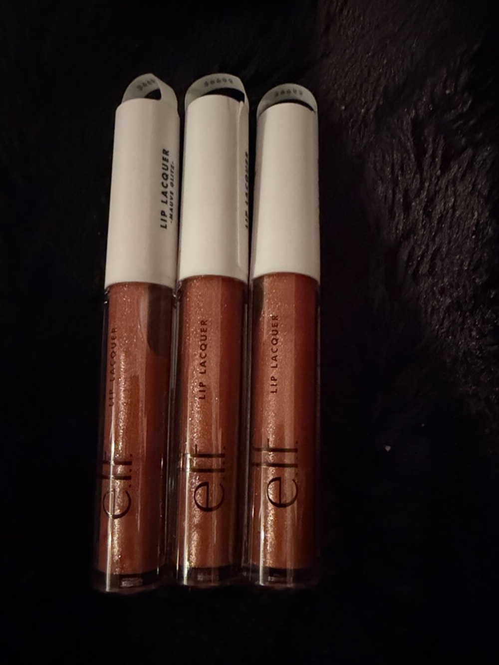 NEW Set of 3 e.l.f Lip Lacquer Gloss in Mauve Glitz - Picture 3 of 6